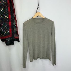 JIL SANDER Italian Silk Designer Crew Neck Luxury Tee Shirt Made in Italy 🩸